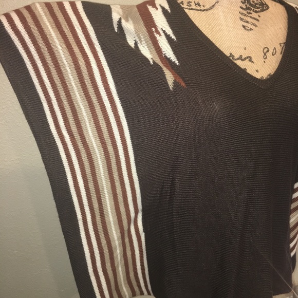 XXI Women’s Brown Poncho sz S/P - Picture 4 of 5